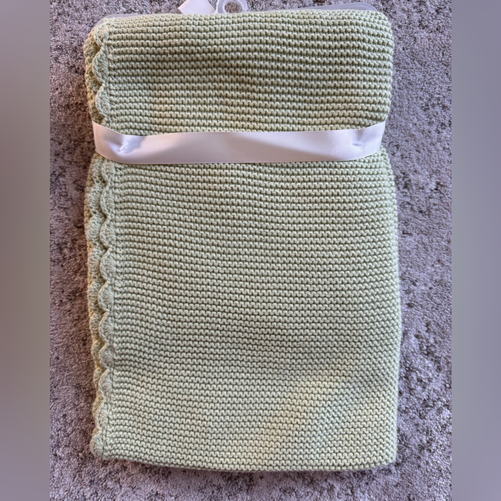 New baby blanket in 100% cotton with owl design. - Picture 2 of 5